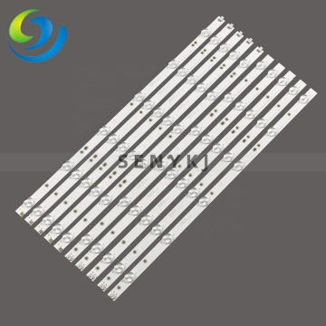 LED Back Light Strip untuk Model TV SVJ490A06-REV03- 6LED-LB-490F13-E2-L-G1-SE4 LB-C490F13-E2-L-G1-LD2