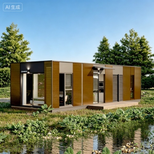 SpacePod Living: Compact Eco-Friendly Mobile Dwelling