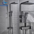 FMHJFISD Luxury black shower Set shower Faucet Hot and Cold Black Shower faucet shower mixer Taps