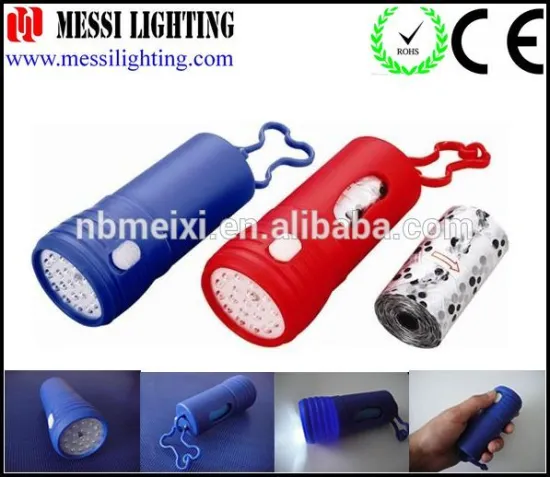 LED mini childs toy Flashlight Shape Dispenser