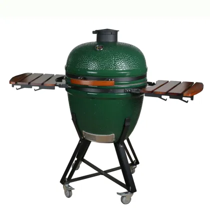 Outdoor Ceramic BBQ: Kamado Joe 23.5 Inch Charcoal Grill