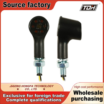 Luz de giro brilhante HF101110B com lâmpada de freio traseiro