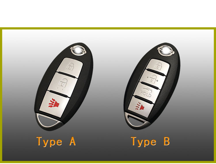 Nissan silicone car key fob case