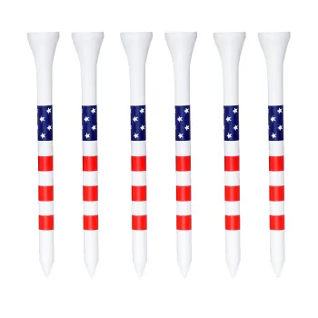USA National Flag Golf Tees & Accessories for Outdoor Sports