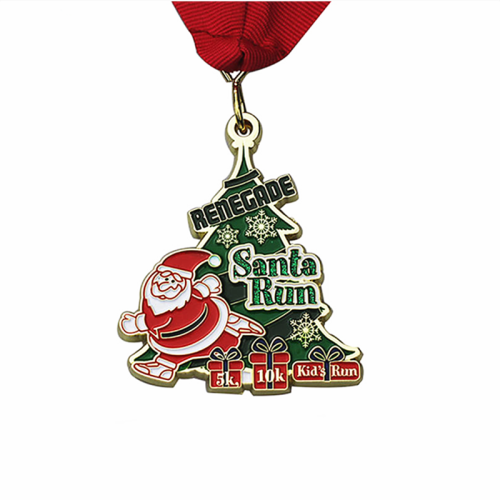 Lovely christmas design gold medal