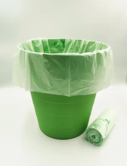 ASTM D6400 Certified Compost Household Trash Plastic Bags