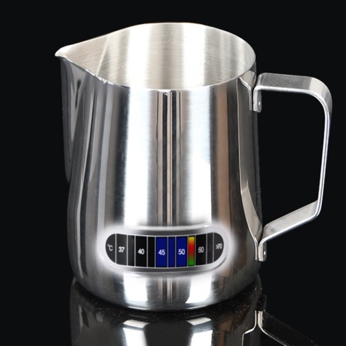 Coffee Milk Frothing Pitcher with tempreture