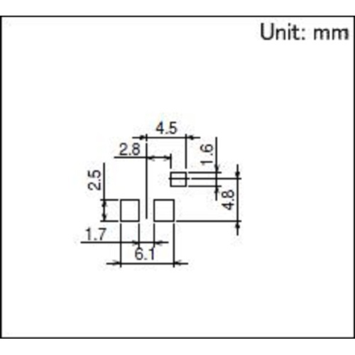 Przełącznik do montażu powierzchniowego 1,9 mm