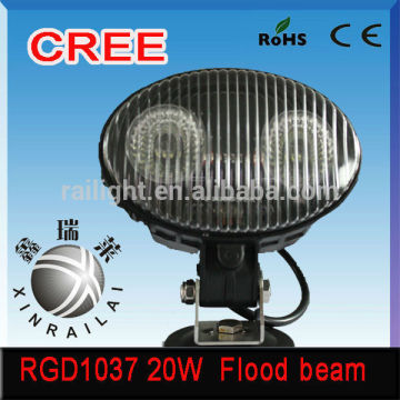 ip68 2500LM 9-32v 36w wholesale led light bar RGD1035 for offroad suv atv boat excavator dozer bulldozer crane and mining