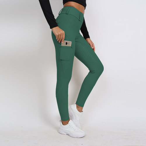 New Colors Women's Equine Clothing Breeches Full Silicone