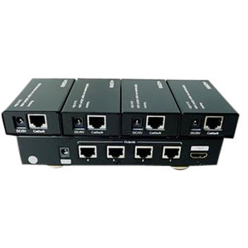 1 to 4 HDMI to Single CAT6 Extender