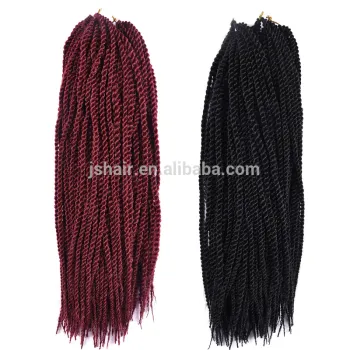 3X Pack Hot Selling Products Havana Mambo Twist Crochet Braids Senegalese With Synthetic Hair