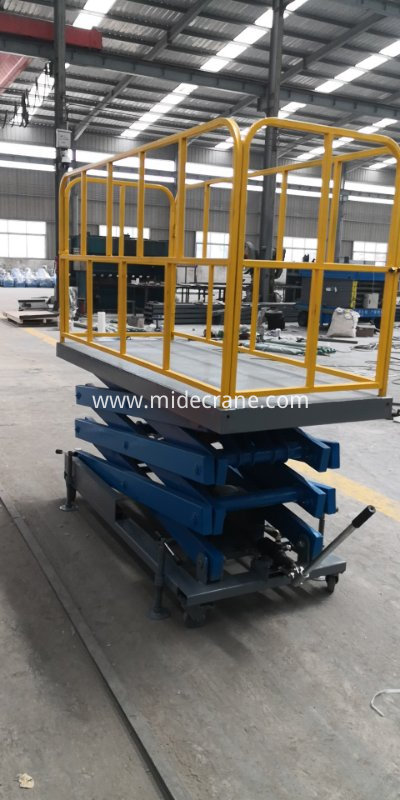 mobile scissor lift with hydraulic pump