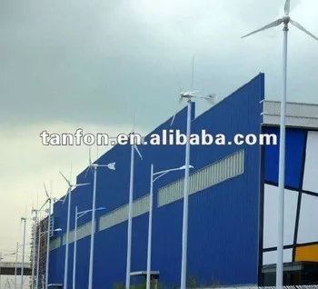 1000W renewable energy horizontal wind turbine / wind solar hybrid system / wind power system