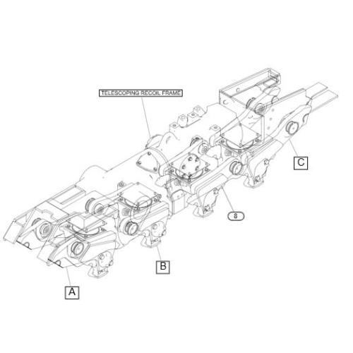 TRACK.BOGIE D8R D8T 310-2901