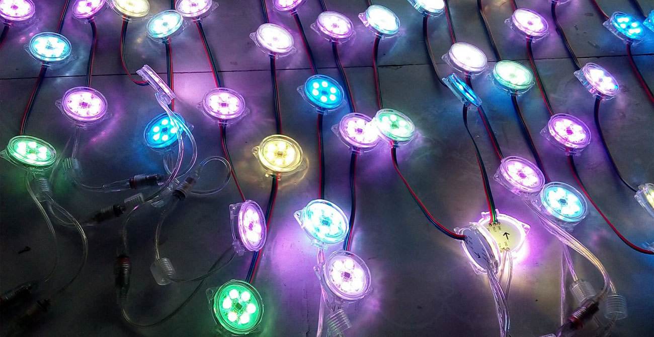 DMX PC shell SMD led point light China Manufacturer