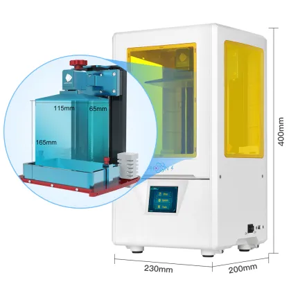 ANYCUBIC Photon S 3d Printer 2 Colors Black/White LCD Upgraded Module Matrix Dual Z axis SLA 3d Printer impresora 3d Drucker