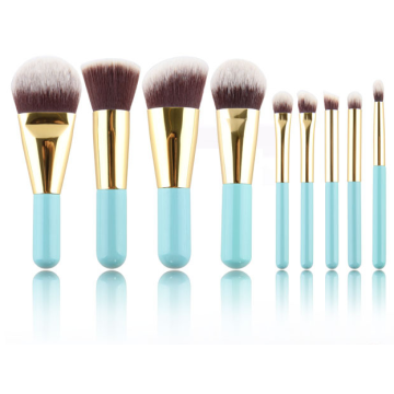 9PC Mini Travel makeup Brush Set