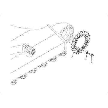 EC140BSPROCKET14532435