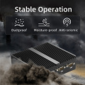 Dual RJ45 LAN RS232 com mini desktop pc