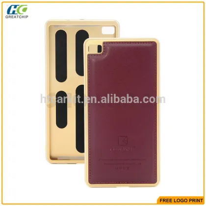 2016 Hot selling Smart leather flip case for huawei p8 lite,case for huawei p8 lite