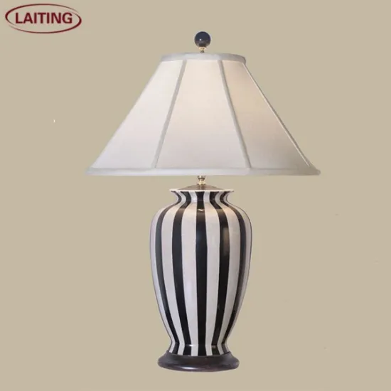 European Style Ceramic Table Lamp for Bedroom 2123