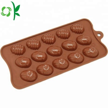 Изготовленная на заказ силиконовая форма для изготовления шоколада