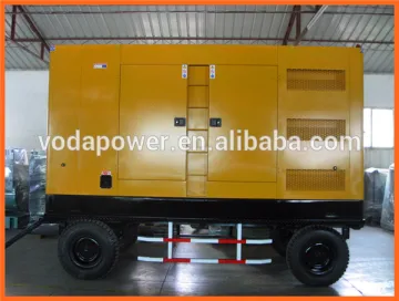 200kw/250kva trailer diesel generator set by Perkins Engine