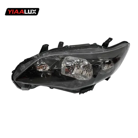 Projector Headlamp Front Light Black Housing For Toyota Corolla 2011-2013