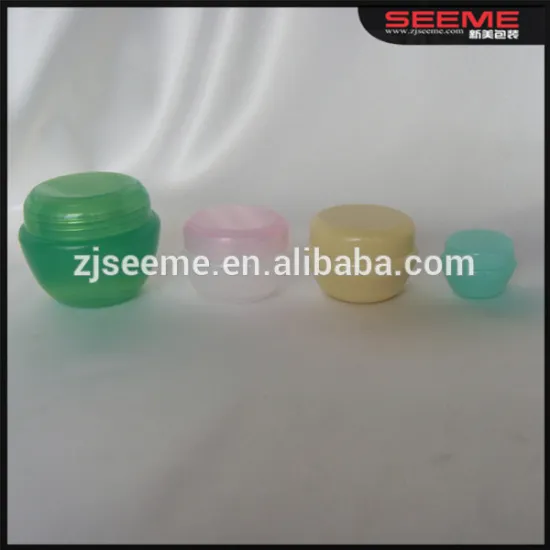 Mushroom shaped concealer pp contaienr plastic hand cream container skin serum jars