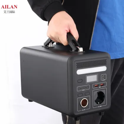 768Wh Portable Energy Storage: Solar Power Station & Power Bank