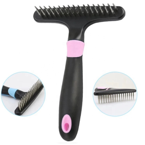 Pet de-matting comb grooming verktyg