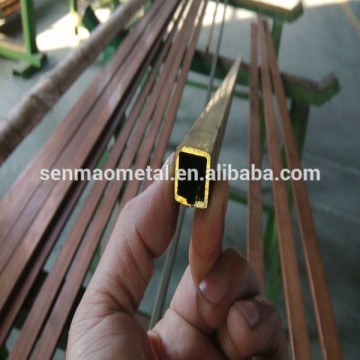 extruding square copper tube made in china