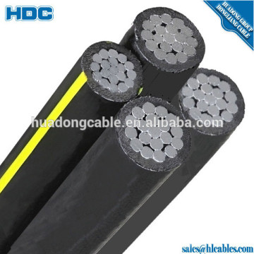 3x95+1x50mm2 PVC Insulated Aluminium conductor Cable AL ABC cable