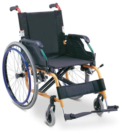New Designed Lightweight Manual Foldable Aluminum Wheelchair