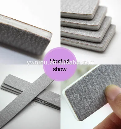 china suppliers Nail Art Tools 180/240 Rectangle Grey Nail Files