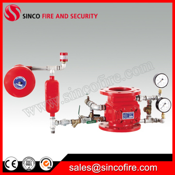 Wet alarm check valve