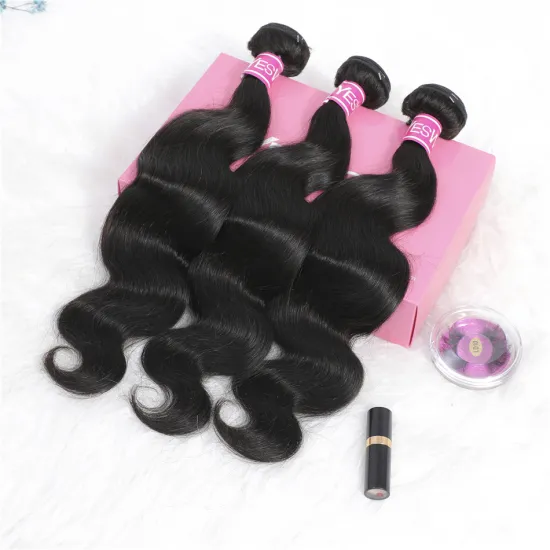 Wholesale Hair Vendors Body Wave Raw Mink Indian Human Hair Extensions Yeswigs Virgin Cuticle Aligned Hair Weaves Free Sample
