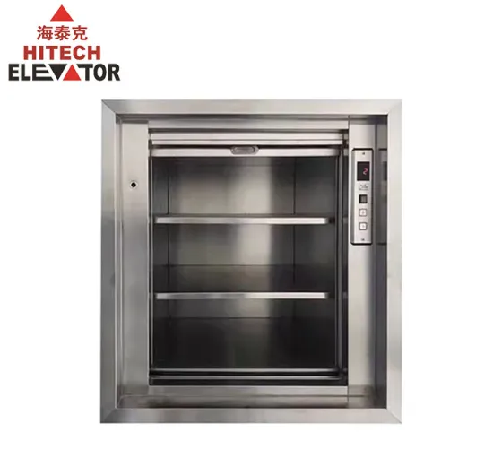 Manufacturing Kitchen Food Elevator Dumbwaiter Lift 100KGS" could be appropriately streamlined to:

"Kitchen Food Elevator Dumbwaiter 100KGS" 

This title highlights the key aspects: it's for a kitchen, it's a food elevator/dumbwaiter, and it has a capaci