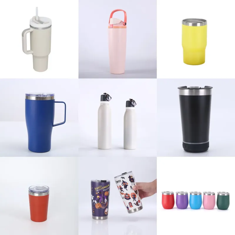 Thermos Coffee Flask - Stainless Steel Vacuum Bottle