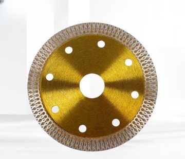 Super-Thin Diamond Porcelain Blade with Turbo Wave Segments for Precise Tile Cutting
