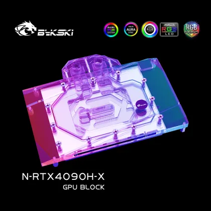 NVIDIA RTX4090 GPU Water Block Bykski RTX4090H-X