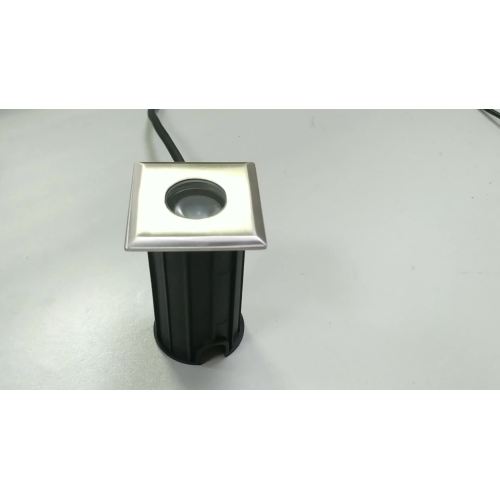 Mini 1W LED Underground Light Square Stainless Steel