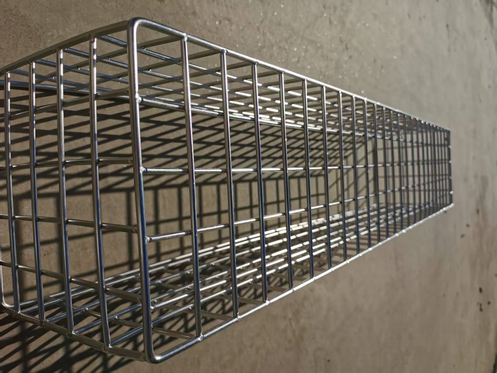 Parede decorativa moderna de Gabion para paisagismo ao ar livre