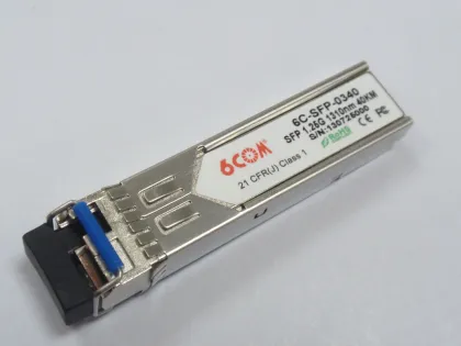 Lc Connector Source Photonics Compatible Optical Sfp Transceivers 1.25g 1310nm 40km