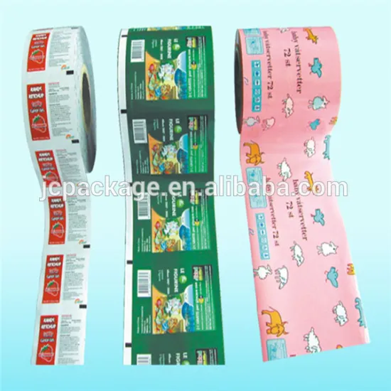 Automatic Packaging fiim design/food automatic packaging film stock