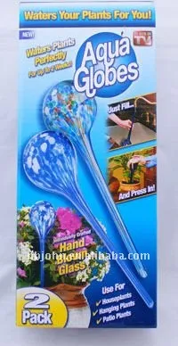 glass plant watering bulb for flowers (glass blow)