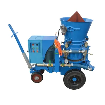 Refractory Spraying: Gunite Gunning Cement Sprayer Gun and Dry-mix Shotcrete Systems