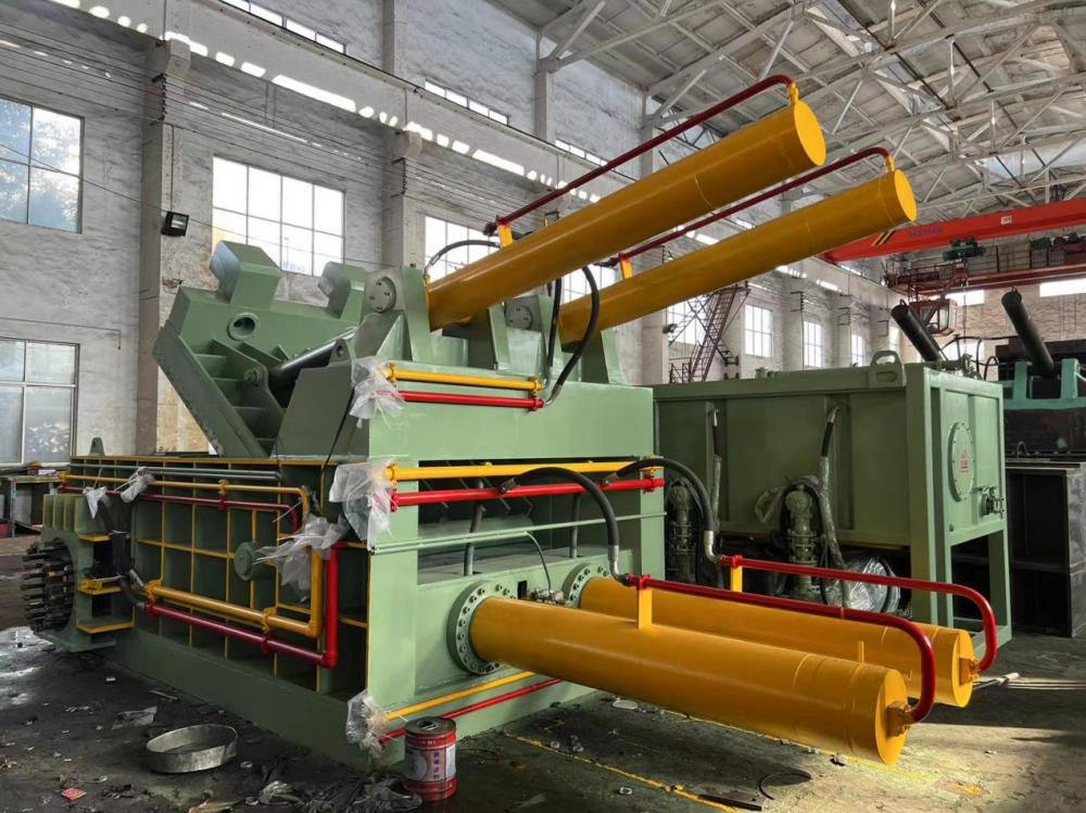 Impact Lining Metal Sheet Stamping Forming Baling Machine