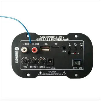 USB TF Card Wireless Digital Audio Amplifier Board for Motorcycle, Car, and Home